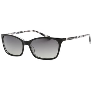 Banana Republic grijze SF gepolariseerde lens zwarte CRY-stijl zonnebril