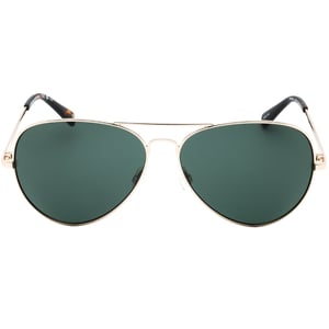 Banana Republic groene lens licht gouden zonnebril