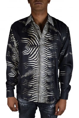 Roberto Cavalli Overhemd Zwart