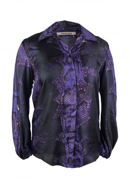 Roberto Cavalli Overhemd Paars