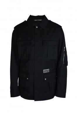 Valentino Garavani VLTN Jas Zwart