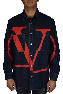 Valentino Garavani Spijkerjasje Blauw
