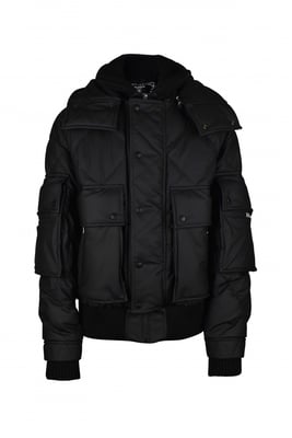 Balmain donsjack zwart