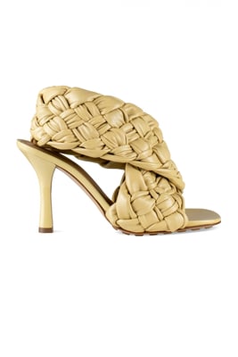Bottega Veneta Boardsandalen Geel