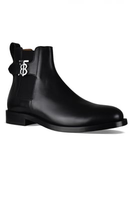 Burberry-kopie van Chelsea Boots Luke Black