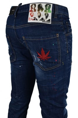 Dsquared2 Skater Jean Blauw