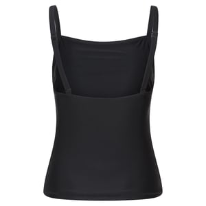 Mountain Warehouse Dames Effen Buik Controletankini Top (Zwart)