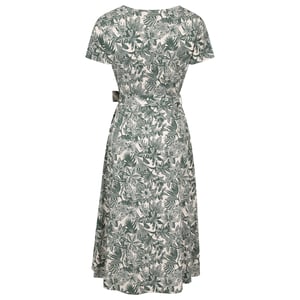Mountain Warehouse Dames/Dames Santorini Floral Wrap Midi Dress (Kaki Groen)