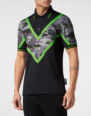 T-Shirt Ronde Hals Camouflage