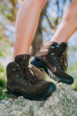 Dames- en Herenwandelschoenen Bruin