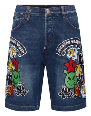 Denim Fermentera Shorts Smile