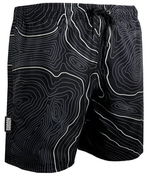 Zwembroek voor Heren, Strepen, Casual Boardshorts, Lijnenpatroon