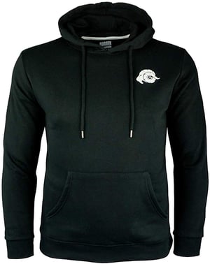 Heren Wandelhoodie Fleece Hoodie Outdoor Zwart