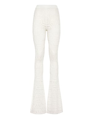 Flare Broek Monogram