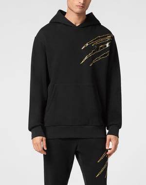 Sweatshirt Met Capuchon Scratch