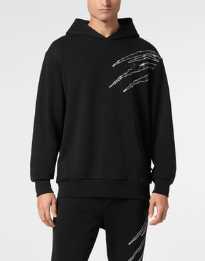 Sweatshirt Met Capuchon Scratch