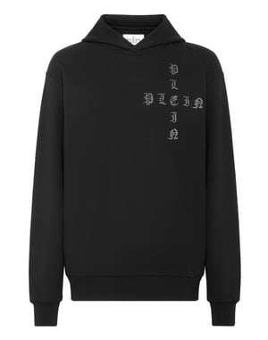 Sweatshirt Met Capuchon Gothic Plein