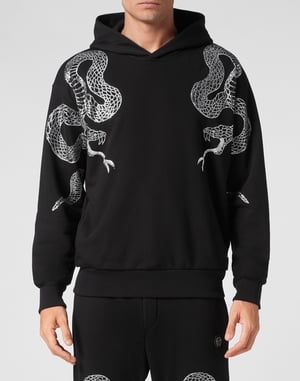 Sweatshirt Met Capuchon Snake