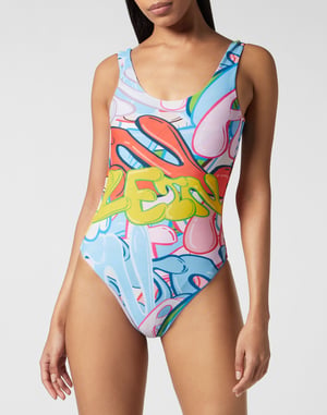 Monokini Bombing Graffiti