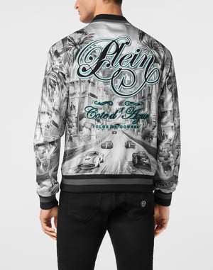 Satin Bomber Cote D'azur