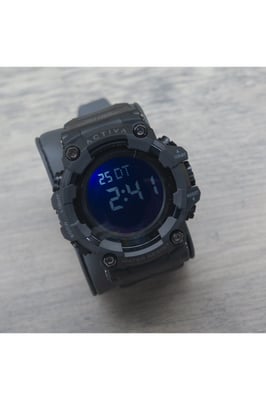Activa X Invicta Digital ACW1968-003 Heren Horloge - Quartz Uurwerk - Plastic met zwarte Wijzerplaat - 56mm
