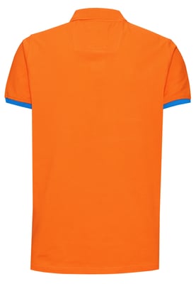Contrast Polo Piqué Shirt Normale Pasvorm