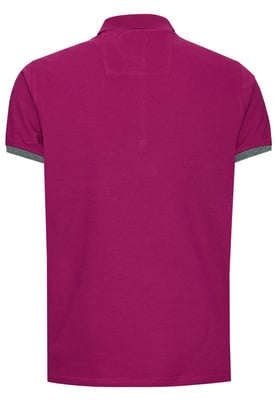 Contrast Polo Piqué Shirt Normale Pasvorm