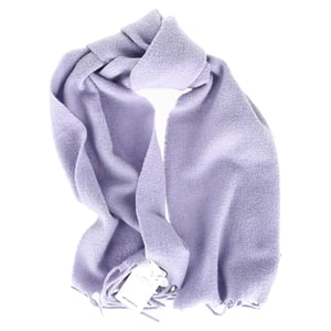 Acne Studios Franje Sjaal in Pastelpaars Wol