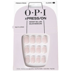 Opi Xpress/on Kunststoffen Nagels Nail Art #franse Manicure