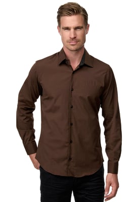 Zakelijk overhemd Slim Fit Premium Katoen-Stretch