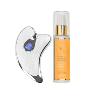 Sonic Vibratie Gua Sha + Vitamine C Serum 60ml