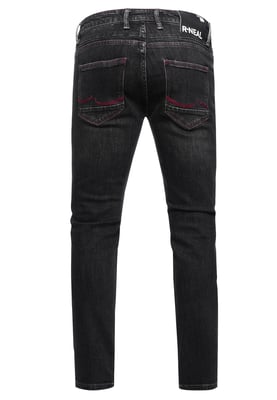 Jeansbroek "TORI" slim fit destroyed denim