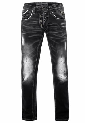 Jeansbroek "RUBEN" Zwart Gebruikt