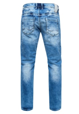 Jeansbroek "ODAR" destroyed regular fit stretch