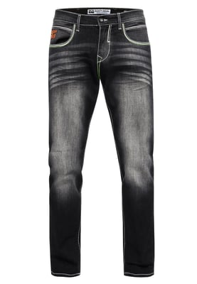 Jeansbroek "TOYAMA" Regular Fit met contrastnaad