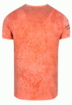 T-shirt met prints, gewassen met zuur
