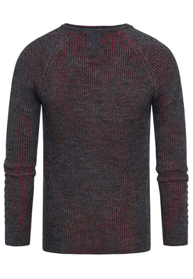 Chunky Slim Fit V-Hals Trui