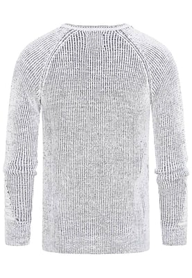 Chunky Slim Fit V-Hals Trui