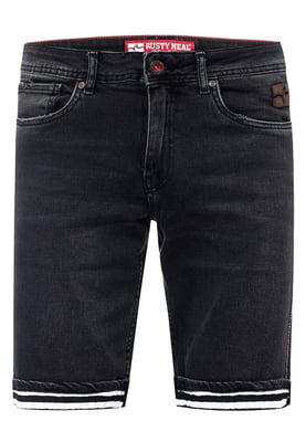 Zwarte gebruikte jeansshorts "BENSON"