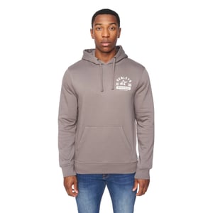 Henleys Heren Upton Hoodie (Donkergrijs)