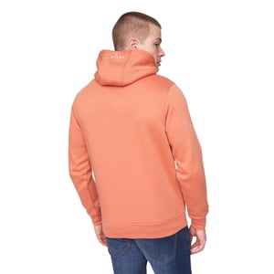 Henleys Heren Scripthen Hoodie (Baksteen Rood)