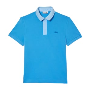 Lacoste Heren Smart Paris Mini Piqué Poloshirt (Blauw)