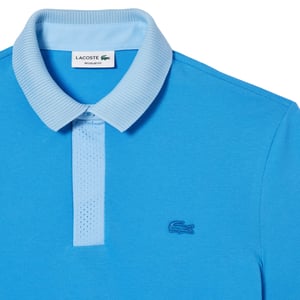 Lacoste Heren Smart Paris Mini Piqué Poloshirt (Blauw)