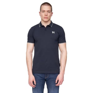 Henleys Heren Henflare Poloshirt (Marine)