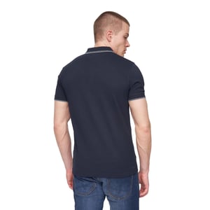 Henleys Heren Henflare Poloshirt (Marine)