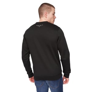 Henleys Heren Scripthen Crew Neck Sweatshirt (Zwart)