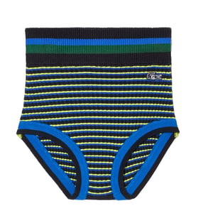 Lacoste Dames/Dames Goop Rib Gebreide Shorts (Blauw)