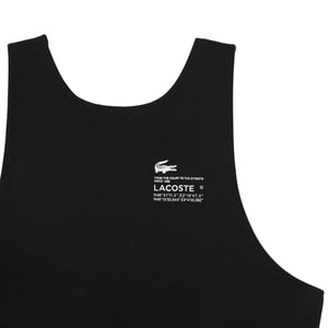 Lacoste Dames/Dames Recycled Polyamide Sneldrogende Sportbeha (Zwart)