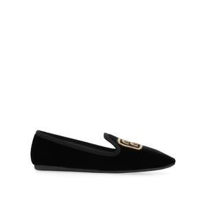 Miu Miu Logo Fluwelen Ballerina's