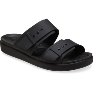 Crocs Brooklyn Buckle Dames Zwarte Sandalen